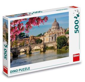 Dėlionė Dino Saint Peter's Basilica, 33 cm x 47 cm, 500 vnt., įvairių spalvų