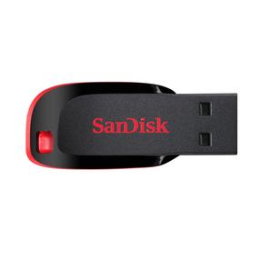 USB atmintinė SanDisk Cruzer Blade SDCZ50-032G-A11, raudona sp., 32 GB