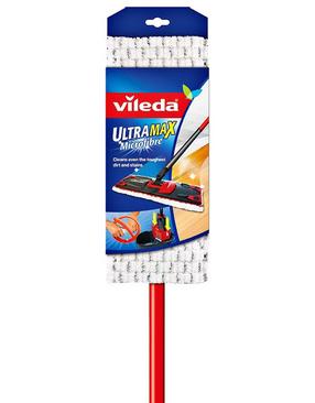 Šķiedraina materiāla lupata Vileda VILE20120, 85 - 130 cm, melna krās./sarkana krās.