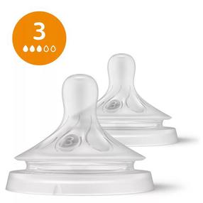 Набор пустышек Philips Avent Natural Response SCY963/02, 1 мес., прозрачный цв.