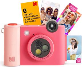 Моментальный фотоаппарат Kodak Smile+, фуксия (magenta) цв.