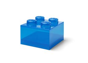 Uzglabāšanas kaste ar vāku LEGO® Brick 40090805, zila krās., 25 x 25 x 19 cm