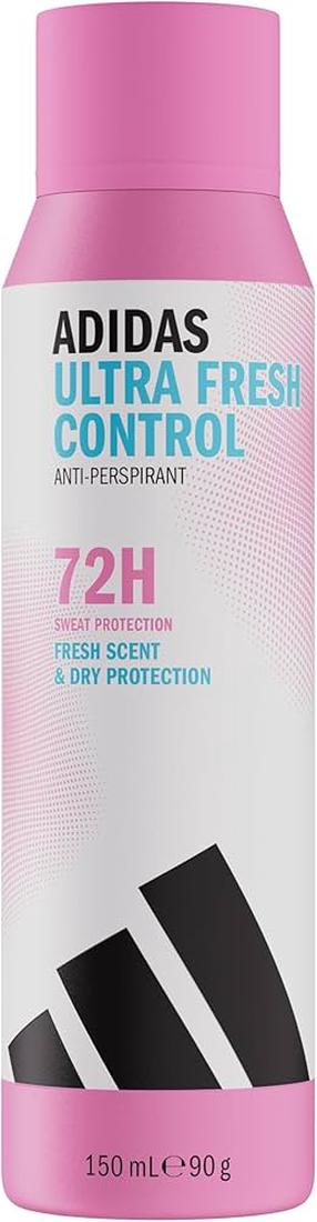 Deodorant naistele Adidas Ultra Fresh Control 72H Anti-Perspirant, 150 ml