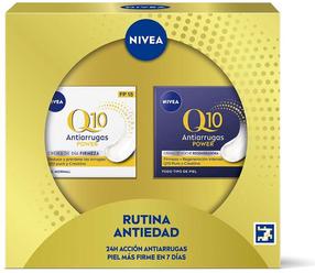 Näokreemide komplekt Nivea Q10 Anti-Aging Routine, 100 ml, SPF 30, 2 tk