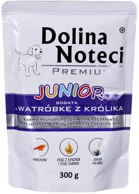 Влажный корм для собак Dolina Noteci Premium Junior, крольчатина, 0.3 кг