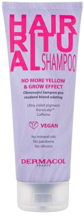 Шампунь Dermacol Hair Ritual No More Yellow & Grow Effect, 250 мл