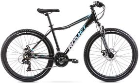 Velosipēds kalnu Romet Jolene 6.2, 26 ", 19" rāmis, melna krās.