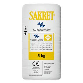 Baltais cements Sakret, 52.5 N, 5 kg