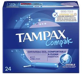 Higieniniai tamponai Tampax Compak, 24 vnt.