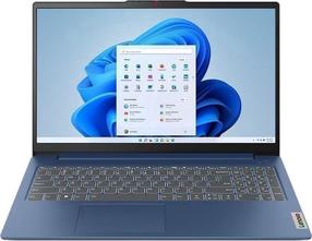 Nešiojamas kompiuteris Lenovo IdeaPad Slim 3, Intel® Core™ i5-12450H, 16 GB, 512 GB, 15.6 ", Intel HD, mėlyna, en (pažeista pakuotė)