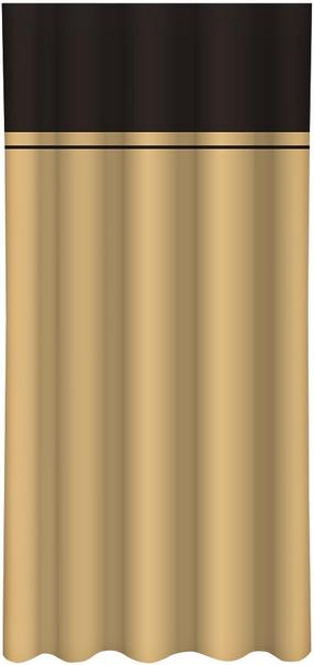 Dienas aizkari Mariall ZMH-163, brūna krās./misiņa krās., 160 cm x 250 cm