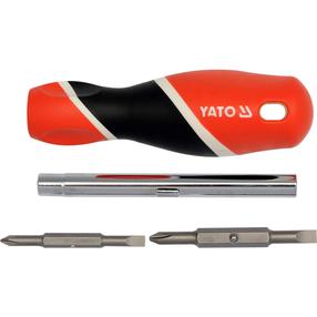 Набор отверток и бит Yato YT-25971 YT-25971, плоский, 18 см, 3.5 см