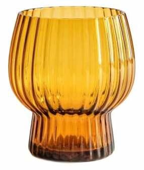 Stiklinė Homla Azera Low, stiklas, 0.4 l, gintaro sp.