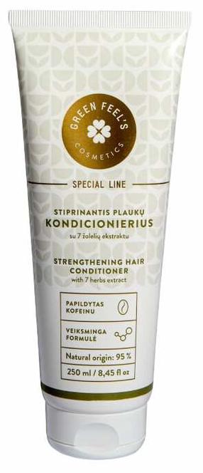 Plaukų kondicionierius Green Feel's Special Line With 7 Herbs Extract, 250 ml