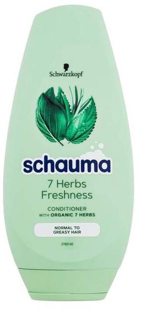 Matu kondicionieris Schwarzkopf Schauma 7 Herbs Freshness, 250 ml