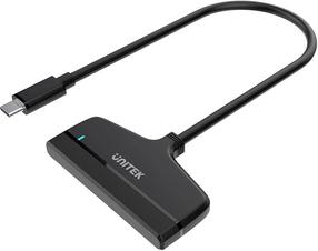Adapteris Unitek SmartLink Manta C - USB3.1 Type-C To 2.5 USB Type-C, SATA, 0.3 m, juoda sp.