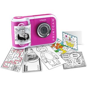 Tūlītēja kamera bērniem VTech Kidizoom Print Cam, 13.4 cm, rozā krās.
