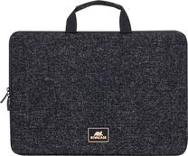 Nešiojamų kompiuterių dėklas, pelė pridedama Rivacase Anvik, juoda sp., 4.14 l, 15.6"