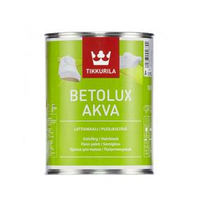 Краска для пола Tikkurila, betolux akva c цв., 0.9 л
