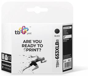 Rašalinio spausdintuvo kasetė TB Print TBH-653XLBR, juoda sp., 22 ml