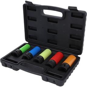 Smūginių galvučių komplektas KsTools 515.0870, 15 - 22 mm, 1/2"