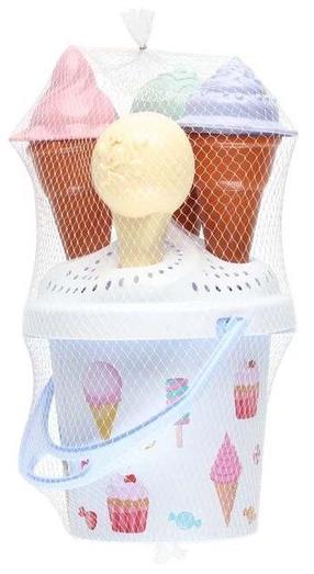 Smėlio žaislų rinkinys Ice Cream Playset, įvairių spalvų