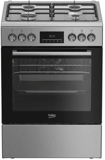 Dujinė viryklė su elektrine orkaite Beko FBE6330GXDSN