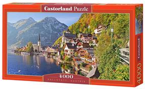 Pusle Castorland Hallstatt, Austria 4000 el. C-400041-2, 138 cm x 68 cm, 4000 tk, mitmevärviline