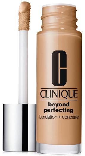Skystas makiažo pagrindas Clinique Beyond Perfecting Foundation + Concealer, 11 honey, 30 ml
