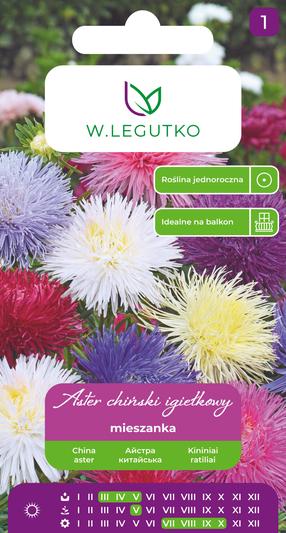 Sėklos astras NEEDLE MIX, 1.25 g