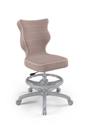 Детское рабочее кресло Petit Jasmine 08, 64 x 64 x 102.5 см, розовый цв./серый цв.