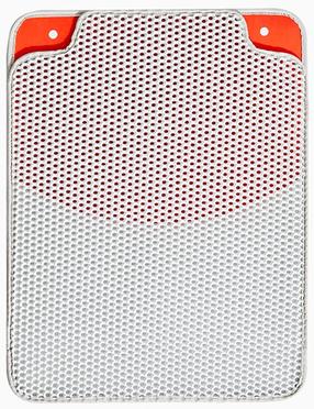 Kaķu tualetes paklājiņš Petkit Cat Litter Mat, plastmasa, Oranža krās.