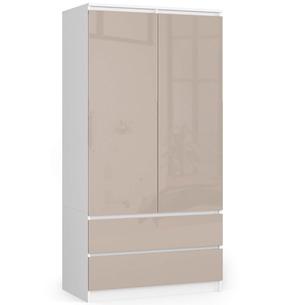 Spinta Akord Furniture Factory S90, rusva sp., 50.4 cm x 90.4 cm x 180 cm