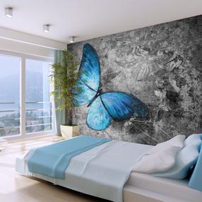 Fototapetas Artgeist Blue Butterfly XLFTNT1554, 193 cm x 250 cm
