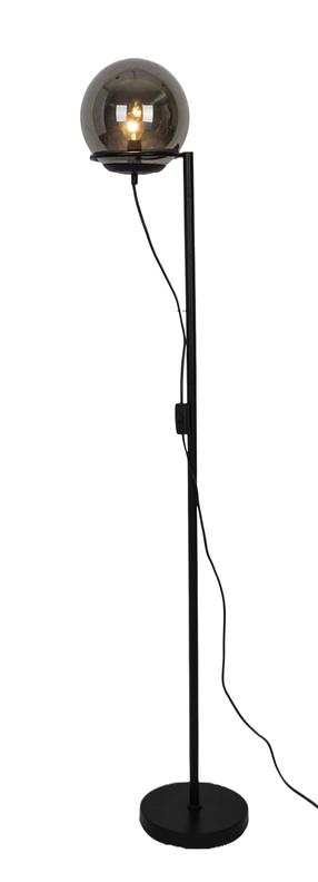 Stāvlampa Domoletti Bora T22044-1F, 15 W, E14, melna krās.