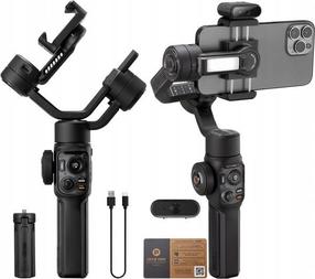 Стабилизатор для телефонов Zhiyun Smooth 5S AI Combo, черный цв.