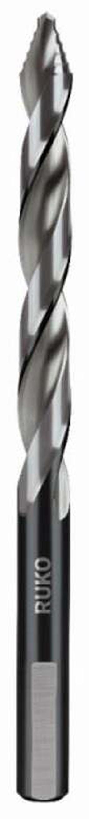 Urbis, spirālveida Ruko Ultimatecut DIN 338 Flowstep 259042, koks/tērauds/plastmasas, hss, tri-flat, 4.2 mm x 7.5 cm
