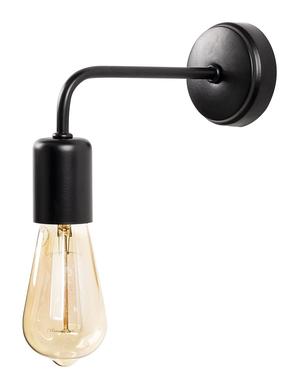Šviestuvas sieninis Opviq Denge 3434 892OPV1230, E27, 1 x 40 W, nėra gaubto / juoda sp.