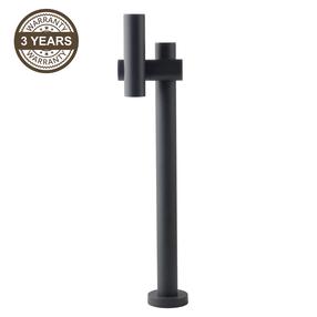 Brīvi stāvošs āra gaismeklis Domoletti Flip QY200645, 4.5W, LED, IP44, melna krās., 12.9 cm x 70 cm
