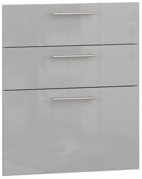 Spintelės fasadas Vento D3S_H-60/82, 35.5 cm x 59.6 cm, šviesiai pilka sp.