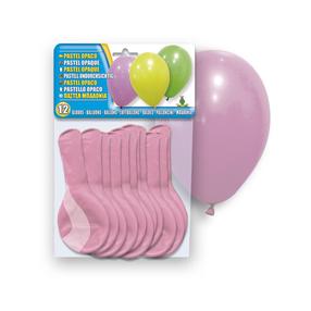 Воздушный шар водяные Pastel Opaque, розовый цв., 12 шт.