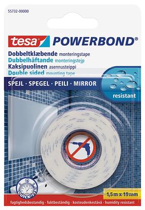 Teip Tesa, kahepoolne, 1.5 m x 19 mm