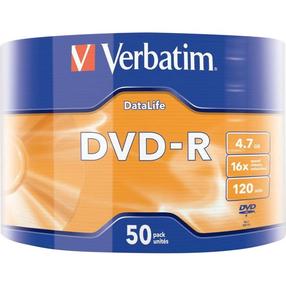 Ierakstāms kompaktdisks Verbatim 43791, 4.7 GB, 50gab.
