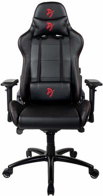 Spēļu krēsls Arozzi Verona Signature, melna krās./sarkana krās.