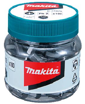 Atsuktuvų antgalių komplektas Makita B-24876, PH2, 25 mm, 1/4"