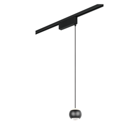 Šviestuvas bėginei sistemai Trio Duoline, LED, 1 x 7 W, balta sp./juoda sp. / juoda sp.