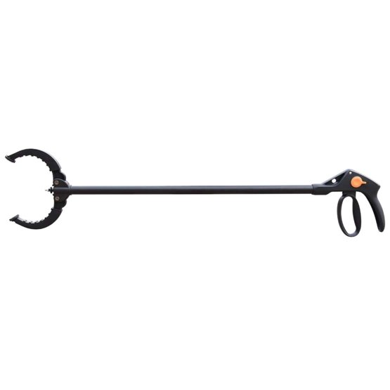 Prügikorjaja Fiskars 1062271, 87.5 cm, teras, must v.
