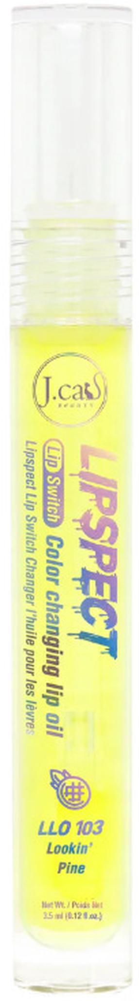 Lūpu eļļa J.Cat Beauty Lipspect Color Changing, 3.5 ml, lookin' pine krās., 103