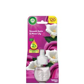 Elektrinio oro gaiviklio papildymas Air Wick Satin & Lily, 0.019 l