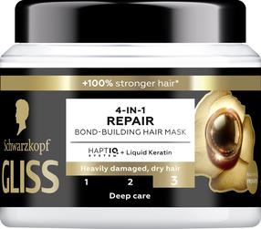 Matu maska Schwarzkopf Gliss Ultimate Repair 4in1, 400 ml